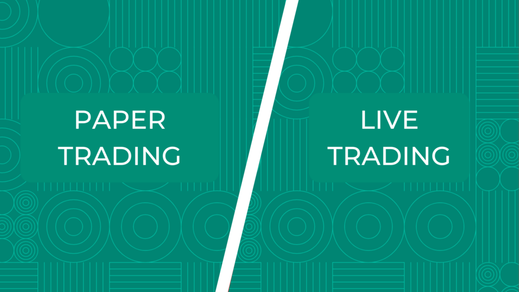 What is paper trading and whether beginners should start with paper trading or real trading?